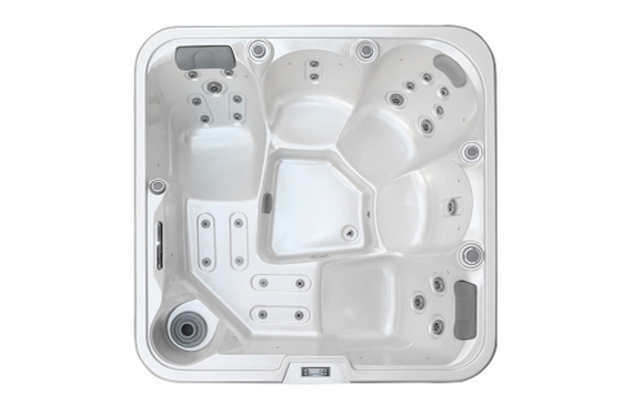 정연한 모양 5명의 사람 Jacuzz를 위한 아크릴은 안마 온천장 온수 욕조